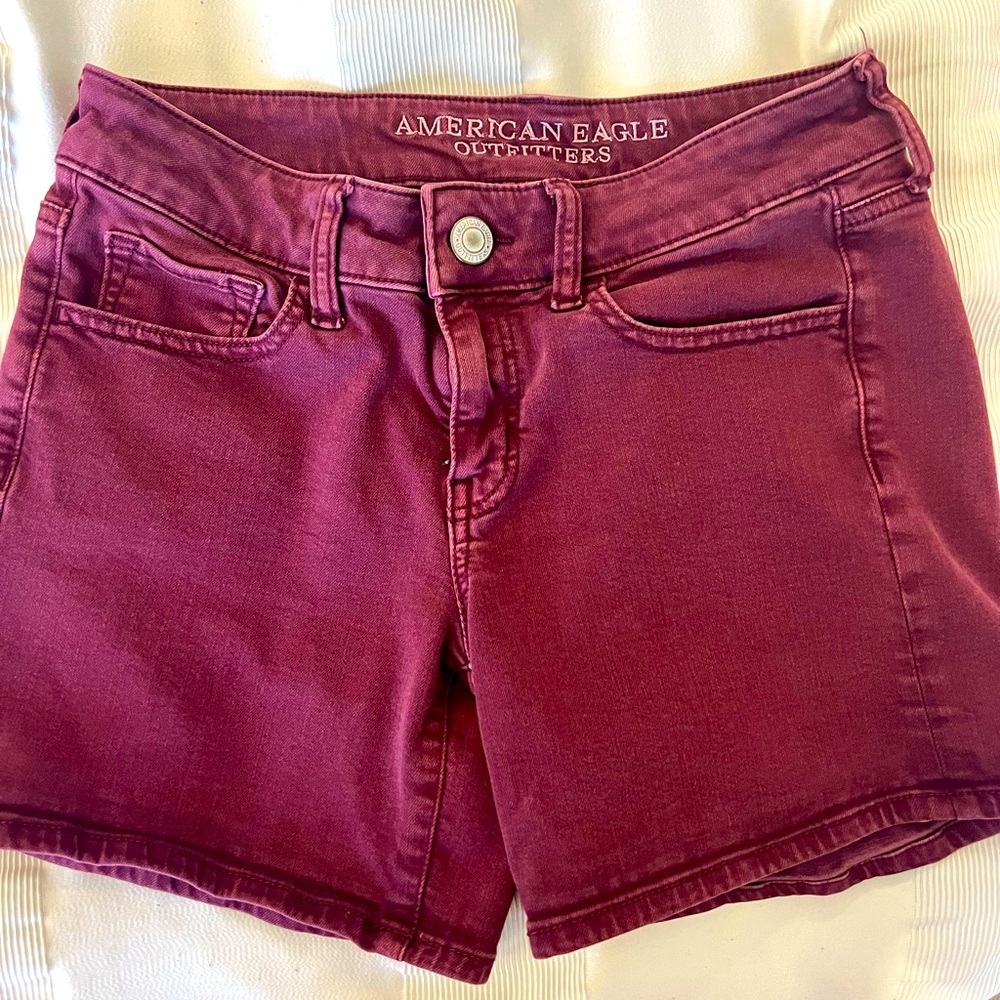 American Eagle Jean Stretch Shorts